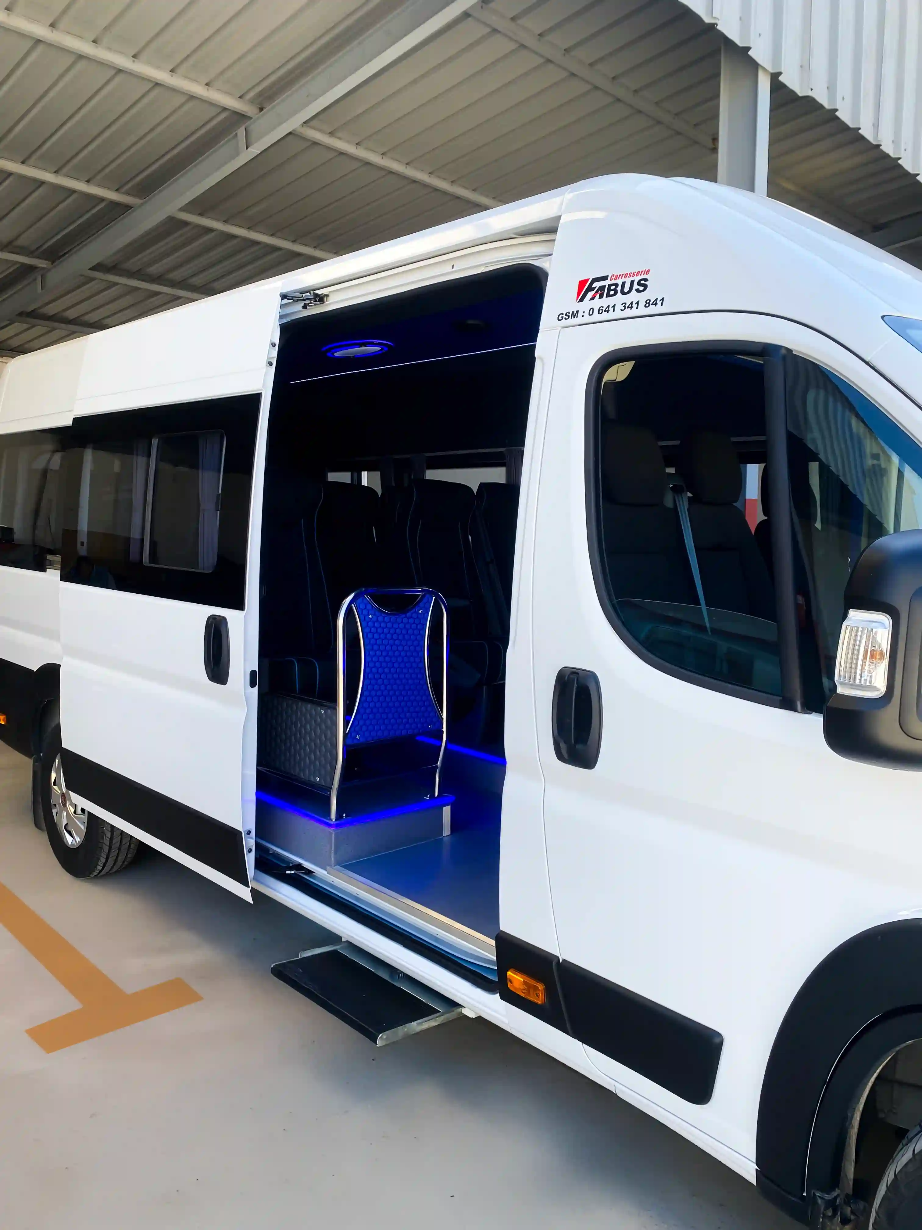 Exterior view of the Personal Transport personnel transport vehicle.